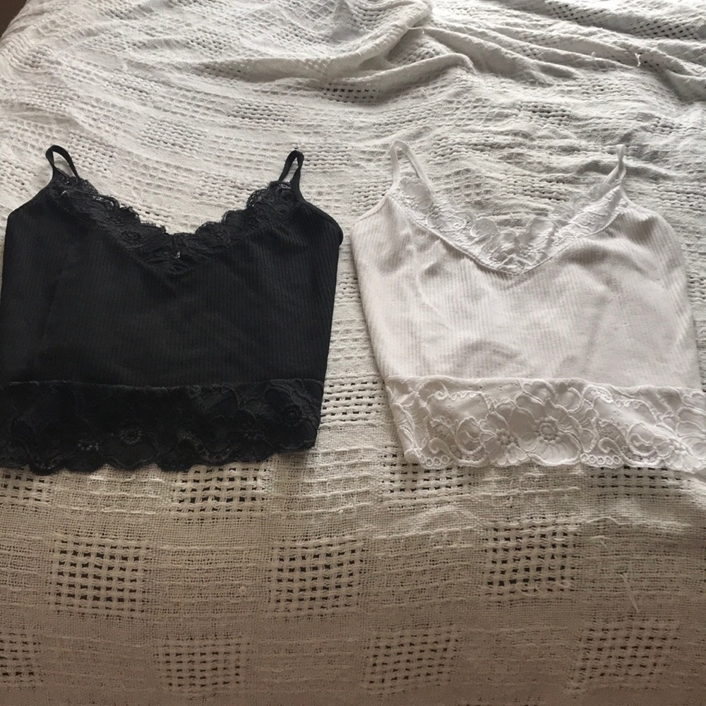 2 Lace Tanks